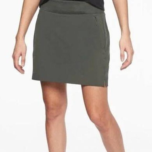 Athleta Pants - Athleta Soho Skort mountain green sporty size 12
